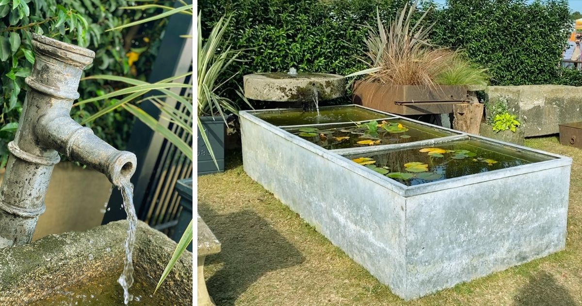 Water features at Malvern Autumn Show